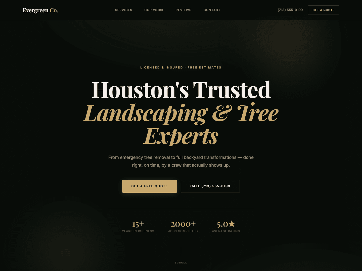 Evergreen Co. — website built by Elevated Digital Marketing